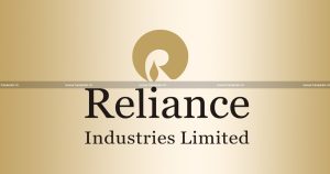 Reliance Industries Limited logo with the text 'Reliance Industries Limited' and a golden emblem above it, related to Reliance Q1 Results.
