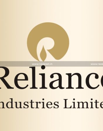 Reliance Industries Limited logo with the text 'Reliance Industries Limited' and a golden emblem above it, related to Reliance Q1 Results.